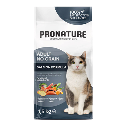 Pronature Adult Cat No Grain Salmon Formula 1,5kg