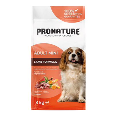 Pronature Adult Dog Mini Lamb Formula 3kg