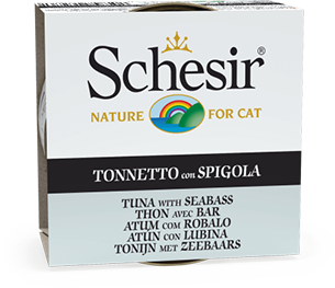 Schesir For Cat Jöle İçerisinde Ton Balıklı ve Levrekli Kedi Maması 85g