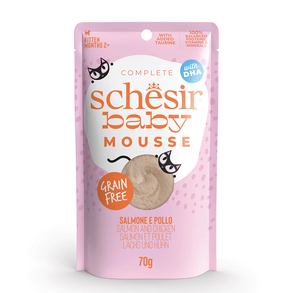 Schesir Baby Somon ile Tavuk Mus Pouch 70g