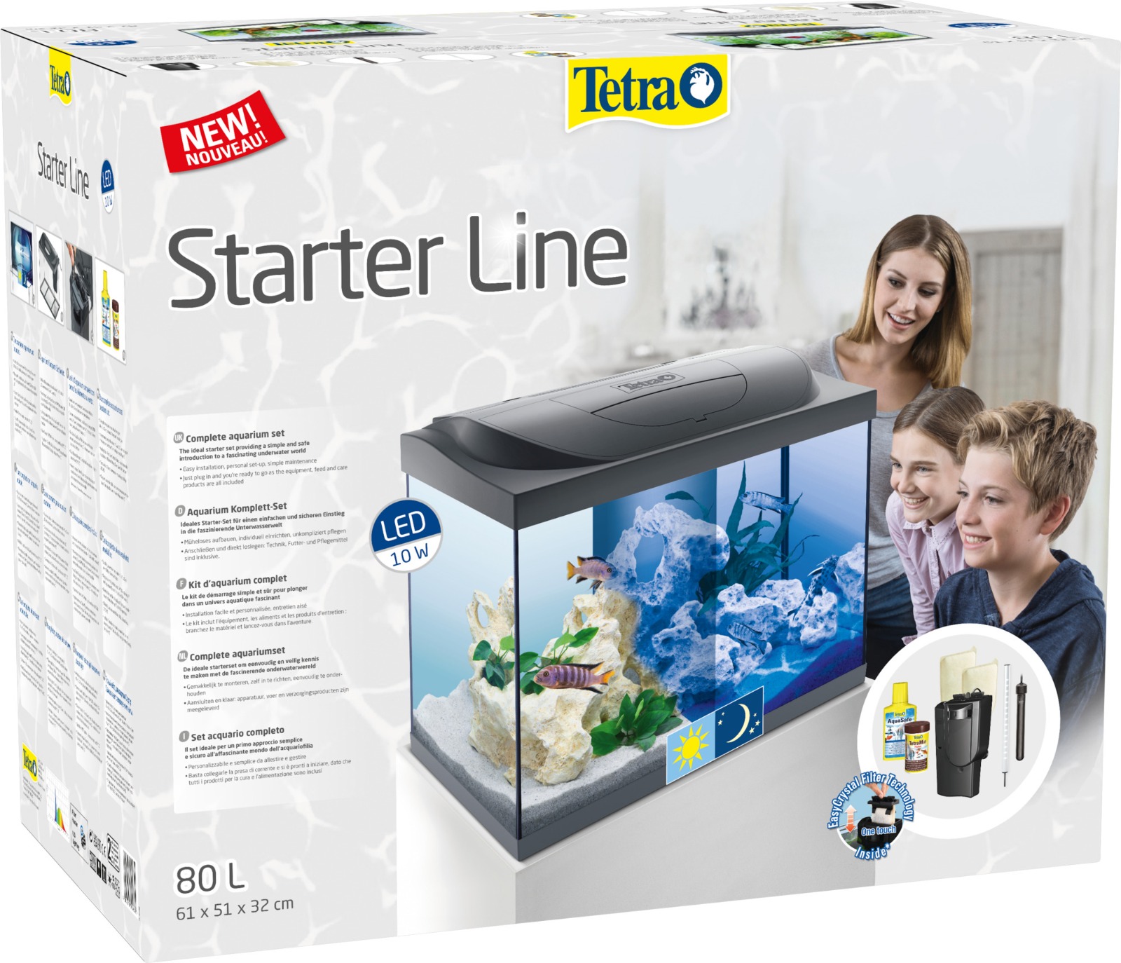Tetra Starter Line Led Akvaryum Seti 80l
