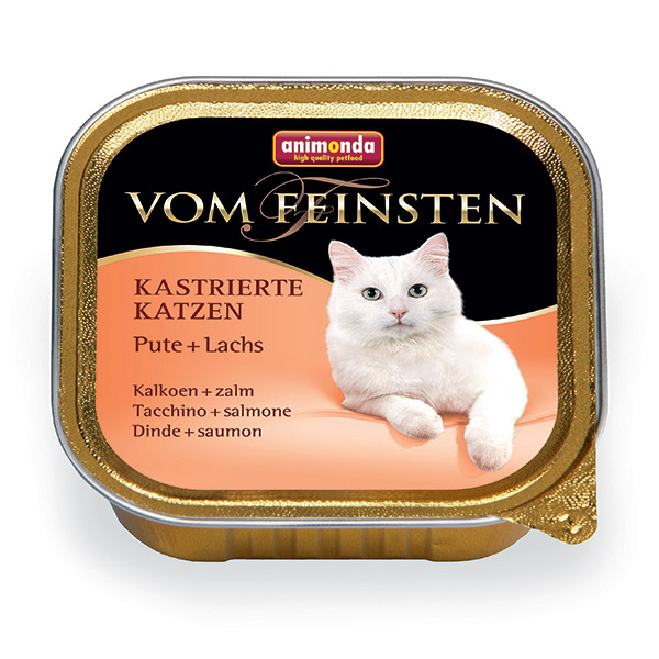 Animonda Vom Feinsten Neutered Hindi Etli ve Somon Balıklı Kısırlaştırılmış Kedi Maması