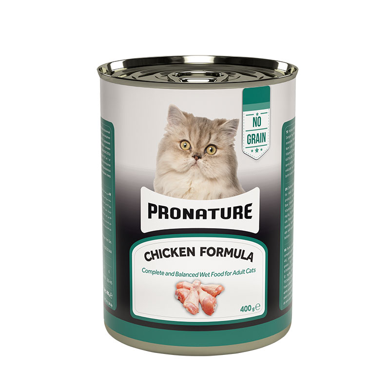 Yetişkin Kediler için Tavuk Etli Püre