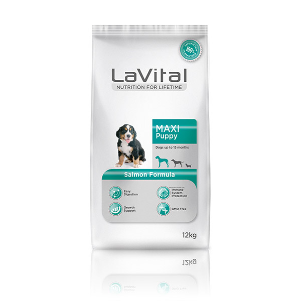 LaVital Maxi Puppy Salmon Formula